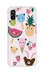 The Little Shop Designer Printed Soft Silicon Back Cover for Nothing Phone 1 (Ice Cream)