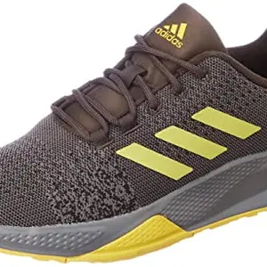 Adidas Men Synthetic & Textile SaberrRun M Running Shoes SHAOLI/DOVGRY/IMPYEL/BLUOXI UK-10