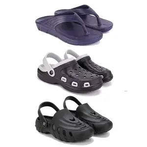 DRACKFOOT Men's Sandals | Lightweight Wear| Stylish & Easy to Wear For Men'S GRT-SAN-(3-COMBO)-3153-3018-3138-9