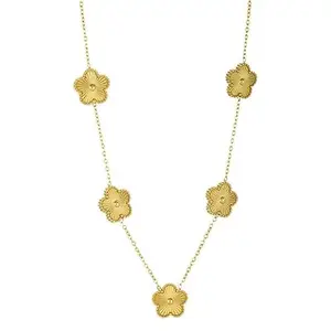 MYKI Seemly Anti Tarnish Stainless Steel Necklace For Women & Girls