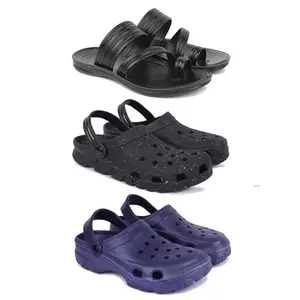 DRACKFOOT Men's Sandals | Lightweight Wear| Stylish & Easy to Wear For Men'S GR-SAN-(COMBO-3)-3152-3058-3121-10