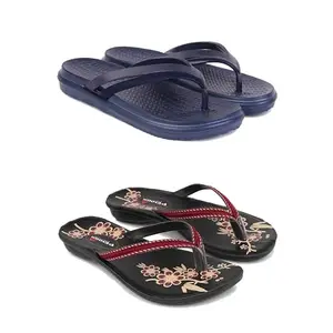 Women's Comfortable Sandal,Casual Lightweight Sandal for Everyday Wear | (COMBO-2)-1977-O18-7-EURO-38