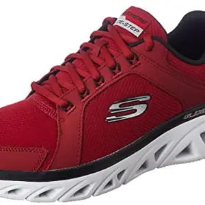 Skechers Mens Glide-Step Sport - New APPROA RED/Black Casual Shoe -8 UK (9 US) (232267)