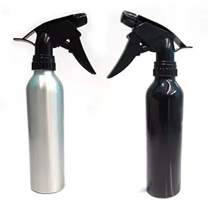vanshika Spray Bottle of Water Sprinklers, Barber Supply & Parlour Salon Metal Spray Bottle 300 ml (Multicolor) (Pack of 2