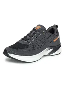 ABROS Men's Robert-O ASSG1023O Sports Shoes_D.Grey/Copper_6UK