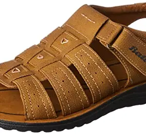 Bata MenFUSION Sandal UK 8 Color Brown (8614214)