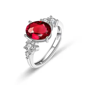 MYKI Feather-light elegance Valentine Love Adjustable Ring For Women & Girls