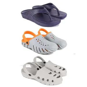 DRACKFOOT Men's Sandals | Lightweight Wear| Stylish & Easy to Wear For Men'S GRT-SAN-(3-COMBO)-3153-3150-3135-10