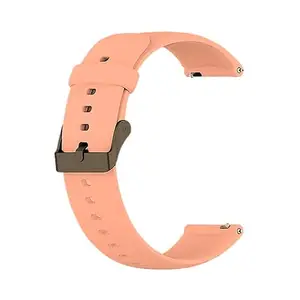 20MM Classic Silicon Watch Strap Compatible with TICWATCH 2 42MM/ WATCH E/CLASSIC (SKIN)