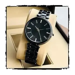 styledose Women Analogue Wrist Watches for Women's & Girls&Miss&Ladies Diamond Studded Dial Rosegold Colored Stylish Bracelet Strap