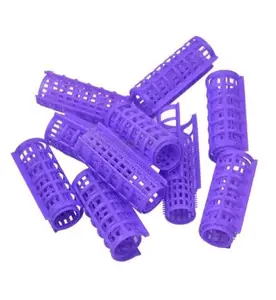 ZAUKY hair stylish curler roller plastic roller curler[pack of 10pcs] Hair Curler (MULTICOLOR)