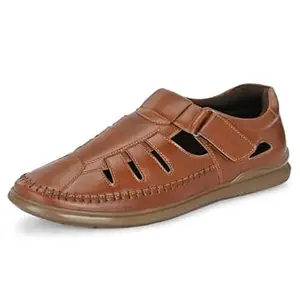Centrino Men’s Fisherman Sandals | Stylish Closed-Toe Design | Soft Cushioned Footbed | Genuine-Look Upper | Comfortable for Daily & Outdoor Wear (9490)