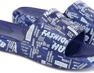 Men's Comfortable Slipper,Casual Lightweight Slipper for Everyday Wear for Men's-(GR-(SLIP)-1876-8-Blue)