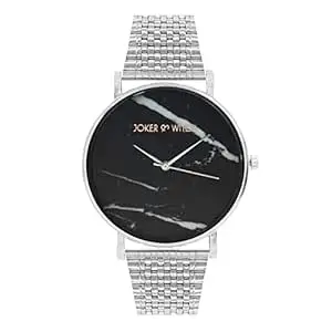 Joker & Witch Lucien Marble Dial Mesh Watch