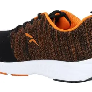 FURO by Redchief Men's Running Shoes, Black, Orange, 8 UK R1014 794