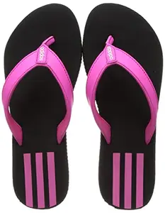 Adidas Women's ADI FF W CBLACK/SCRPNK/FTWWHT Flip-Flop-5 Kids UK (EX2331)