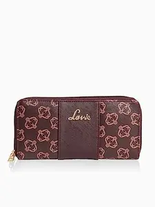Lavie Women's Mono Wallet | Ladies Stylish Purse Bag | Credit Card, Money Holder | Zip Around Wallet | Gift for Women