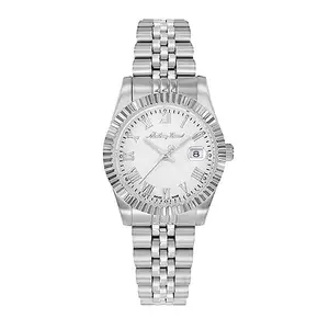 Mathey-Tissot Silver Dial Roman Quartz Watch for Women -D810ABR