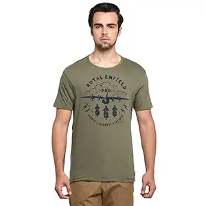 Royal Enfield Reversible T-Shirt Light Olive L