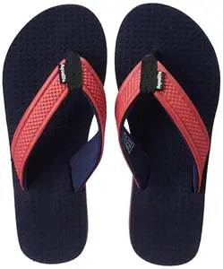 Aqualite Women LV-310 Slipper, N.Blue/Red, 4 UK/India
