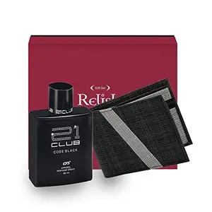 Relish PU Leather Wallet and CFS Perfume for Men| Gift for Men/Husband/Boyfriend | Long Lasting Perfume for Men |