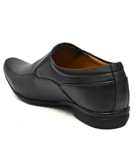 Versatile Men's Footwear Casual Shoes, Formal Shoes, Sport Shoes, Slip-Ons, and Sandals - Lightweight, Durable, and Stylish Footwear (Black, 7)-PID53506