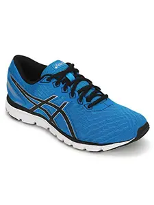 ASICS Gel-Zaraca 5 B Directoire Blue/Black Running Shoes - 7 UK (41.5 EU) (8 US) (1011B137)