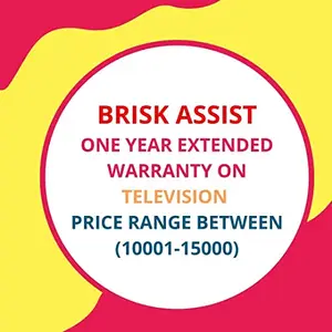 Brisk Assist One Year Extended Warranty On Refrigerator Price Range Between (10001-15000)