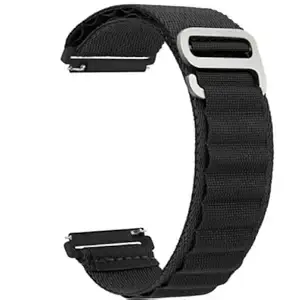 Smart Watch Strap Nylon Loop Compatible with Boat Wave Neo Plus Smart Watch - Sports Hook Band