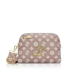 Lavie Signature Women's Cape 3 Compartment Cross Body Sling Bag | Ladies Purse Handbag | Gift for Women