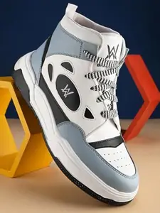 WOAKERS Rama Ram Enterprises Men's Synthetic Leather Comfortable and Stylish Casual Shoes (Blue, 8) (1083)