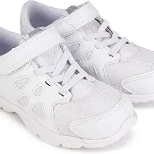 Nike Kids Revolution 2 (TDV) Running Shoes (White/White-Wolf Grey_7.5 Kids UK_555084-102)