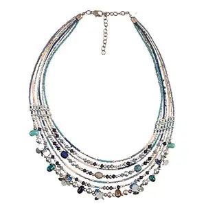 University Trendz Multicolour Necklace for Women & Girl's