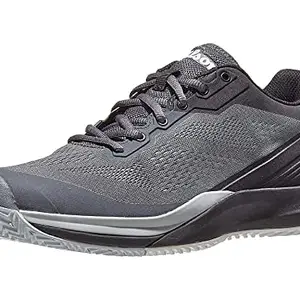 Wilson Men's Tennis Shoe, Turbulence/Black/Pearl Blue, 11.5 UK