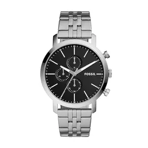 Fossil Luther Analog Black Dial Men's Watch-BQ2328