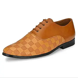 Centrino Men 3402 TAN Formal Shoes-8 UK (42 EU) (9 US) (3402-01)
