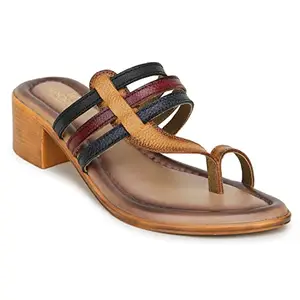 Liberty Senorita Beige Casual Thong For Women (MDL-26_Beige-3)