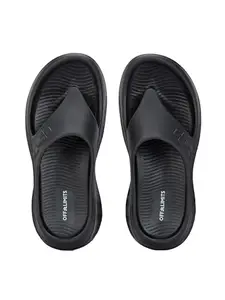 OFF LIMITS Men's ORINOCO Slippers, BLACK, 8 UK