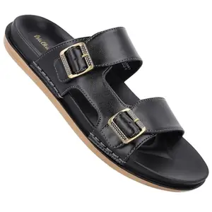 WALKAROO Men's Slip On Comfort Sandals - WGP53061 Black