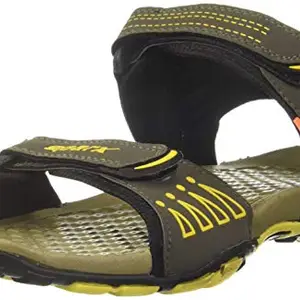 Sparx Mens SS 805 | Latest, Daily Use, Stylish Floaters | Yellow Sport Sandal - 6 UK (SS 805)
