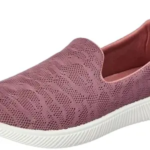 Bata Women's Slip-on Walking Shoe - Pink (7 UK) (5895362)