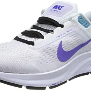 Nike W AIR Zoom Structure 24-White/Psychic Purple-Barely GRAPE-DA8570-105-9.5