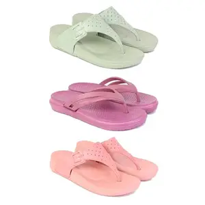 Women's Comfortable Sandal,Casual Lightweight Sandal for Everyday Wear | (COMBO-3)-1983-1978-1986-7-EURO-38