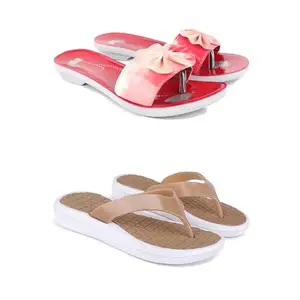 Women's Sandals | Lightweight Wear| Stylish & Easy to Wear For Women'S PCV-SAN-(2-COMBO)-1964-1860-5-EURO-36