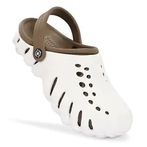 Vellinto Crispy Clogs for Men ll Sandals for Men ll Casual Shoes for Men ll Daily Use Sandals Brown