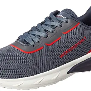 Woodland Men's Grey/Red Sports Shoes-7 UK (41 EU) (SGC 4090021)