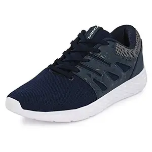FUSEFIT Men's Vencer Navy/Grey Running Shoes-8 UK (42 EU) (9 US) (FFR-334)