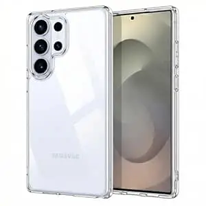 DIZORO Magnetic Compatible with Samsung Galaxy S26 Ultra 5G Case Clear [Compatible with MagSafe][Anti-Yellowing][Built-in 4 Airbags][Military Grade Protection] S26 Ultra Phone Back Cover (Clear)