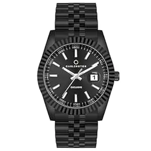 Carlington Analog Men's Watch with Stainless Steel Chain Strap, Multi-Color Dial Options, Premium Gift Watch for Men – Stylish Casual & Formal Wrist Watch - CT 8811