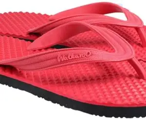 WALKAROO 5 Mens Regular use Slippers for Indoor and Outdoor - Red
